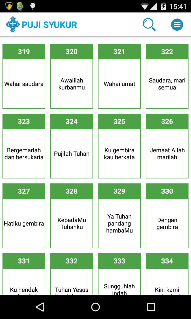 Puji Syukur