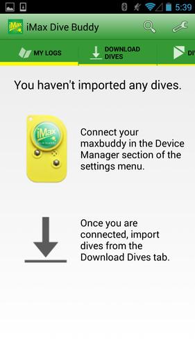 iMax dive buddy