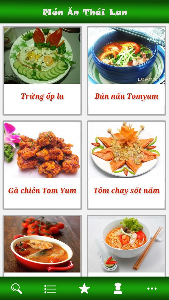 Mon An Thai Lan - Mon Ngon