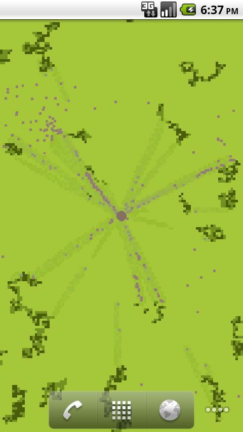 Pixel Ants Live Wallpaper