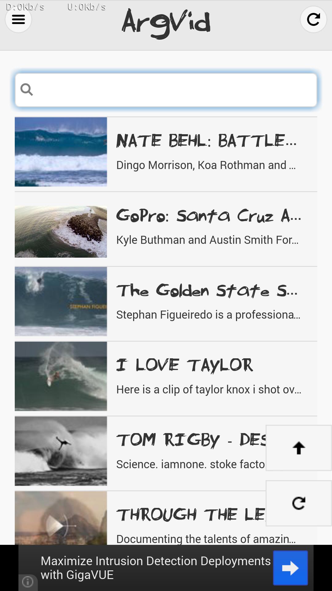 Surf Videos - ArgVid