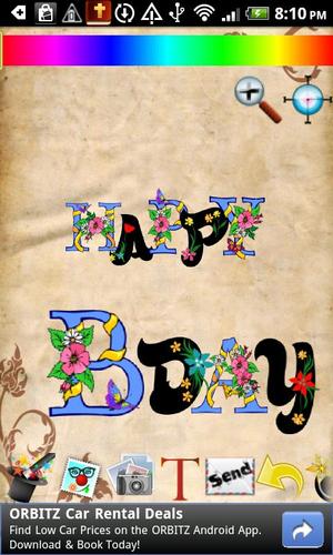 Alphabet stickers for Doodle T