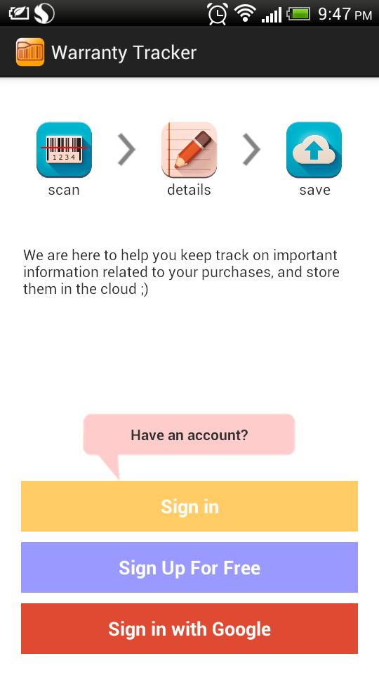 Warranty Tracker