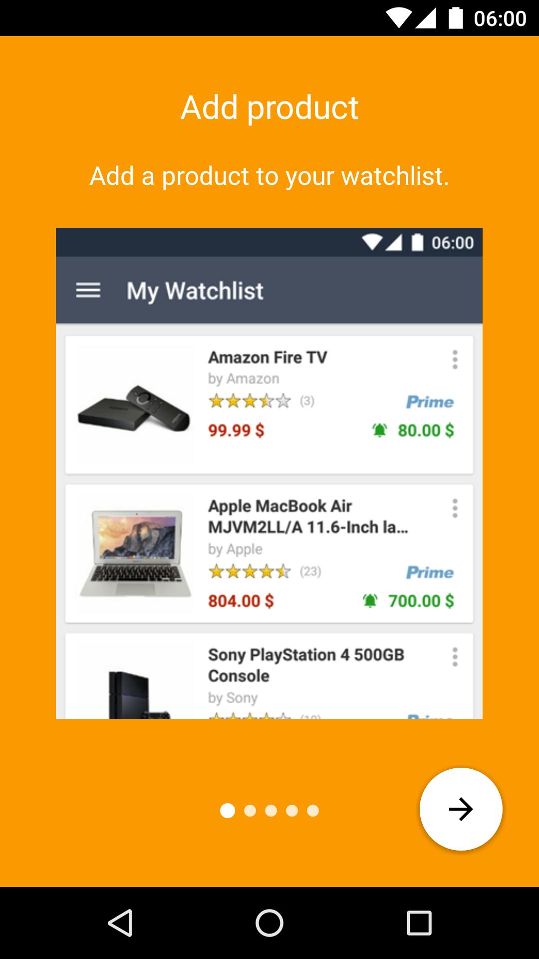 Price Alert for Amazon