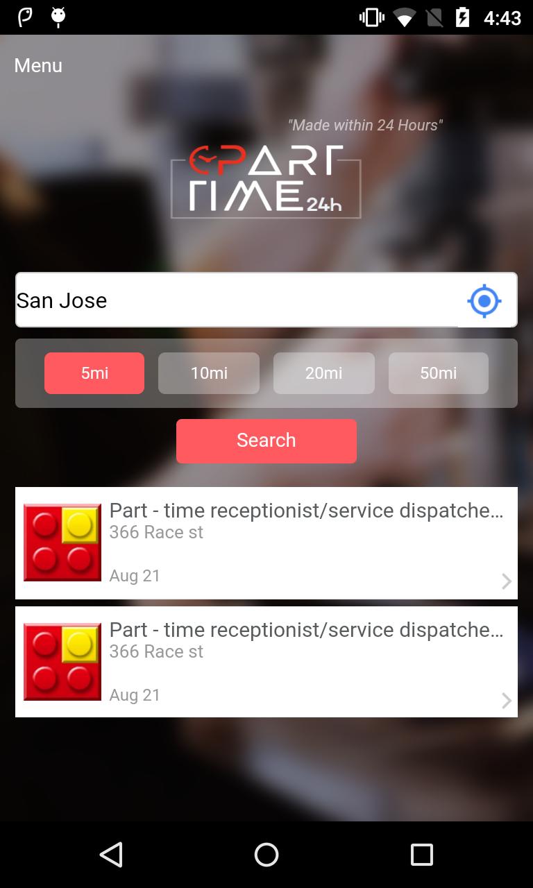 PART TIME 24h