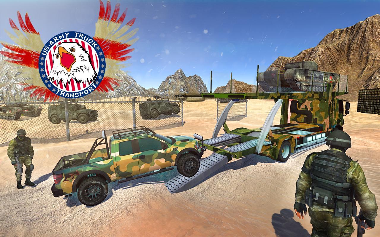 US Army Desert & Offroad Truck Transport