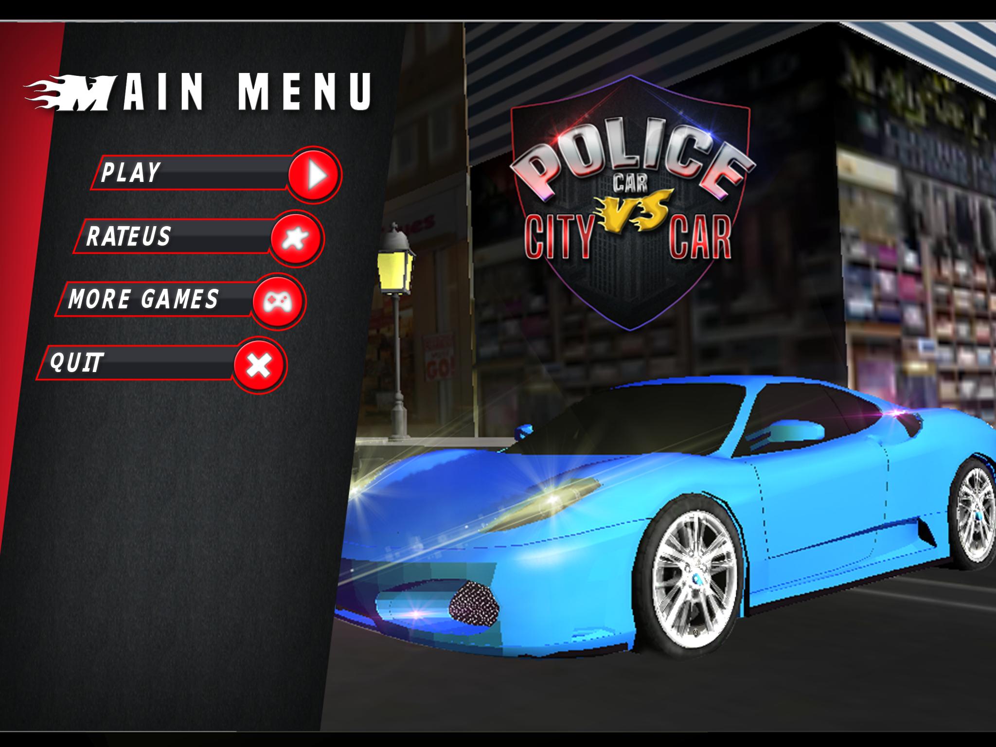 Crazy Police Car Chase Mania